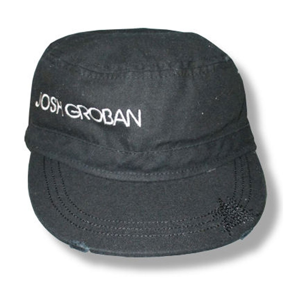 Men's Josh Groban Logo Cadet Cap Adjustable Black gallery