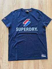 SuperDry Sportstyle Classic Cotton Deep Navy T-Shirt “Large”