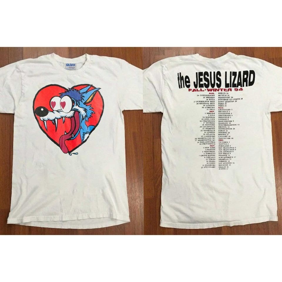 Jesus Lizards Fall Winter Tour 1994 T-Shirt, The Jesus Lizards Nope Movie T-Shir gallery