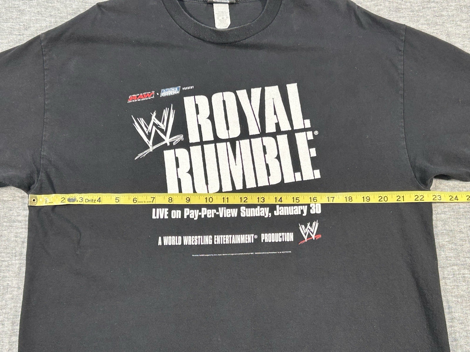 Vintage WWE Royal Rumble Shirt Mens Extra Large Wrestling Smackdown Short Sleeve gallery