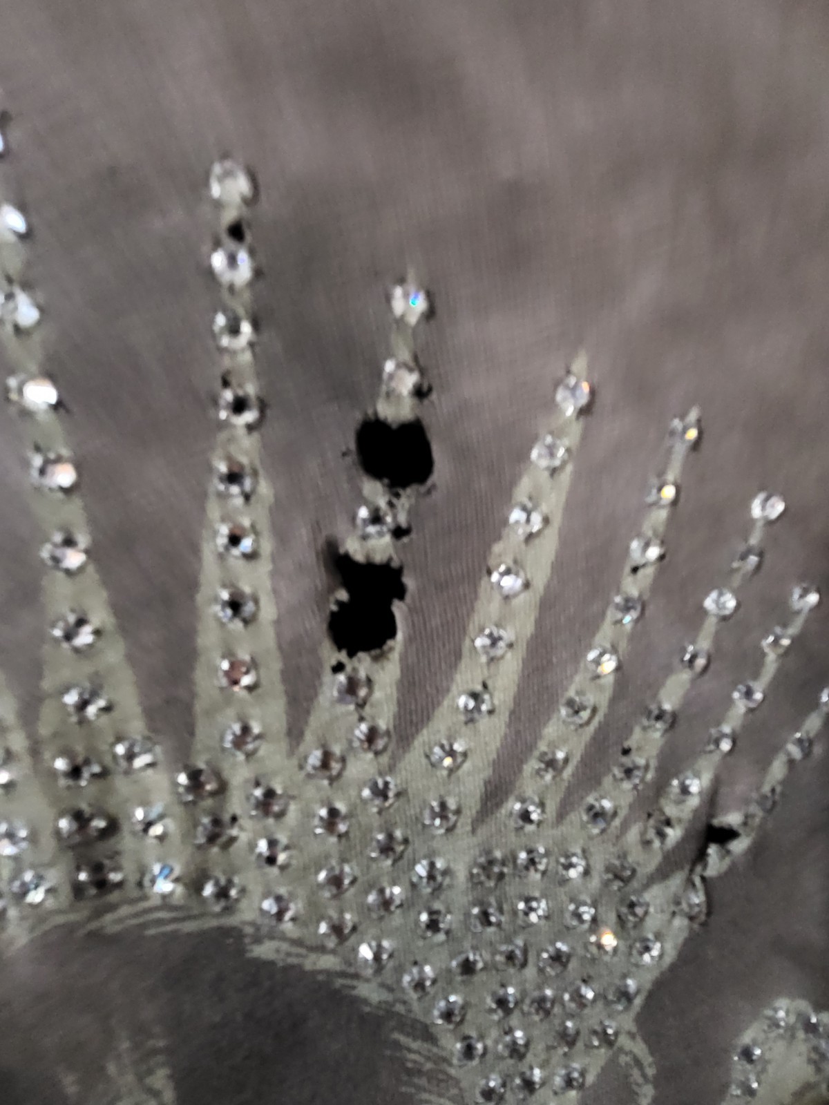 The Great China Wall 2XL VINTAGE AUTHENTIC SWAROVSKI Crystals Men’s TGCW gallery