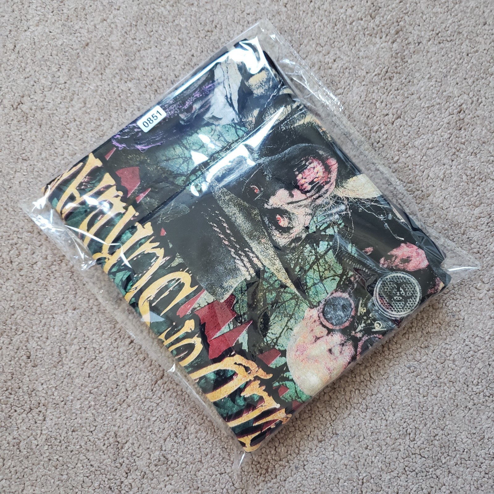 Vintage Y2K Field Of Screams Sz XL Mens Black Haunted Attraction T-Shirt Horror gallery