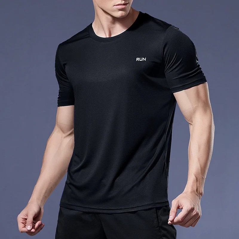 Men’s Quick Dry Sports T-Shirt – Running, Soccer Jersey, Gym Fitness Compression gallery