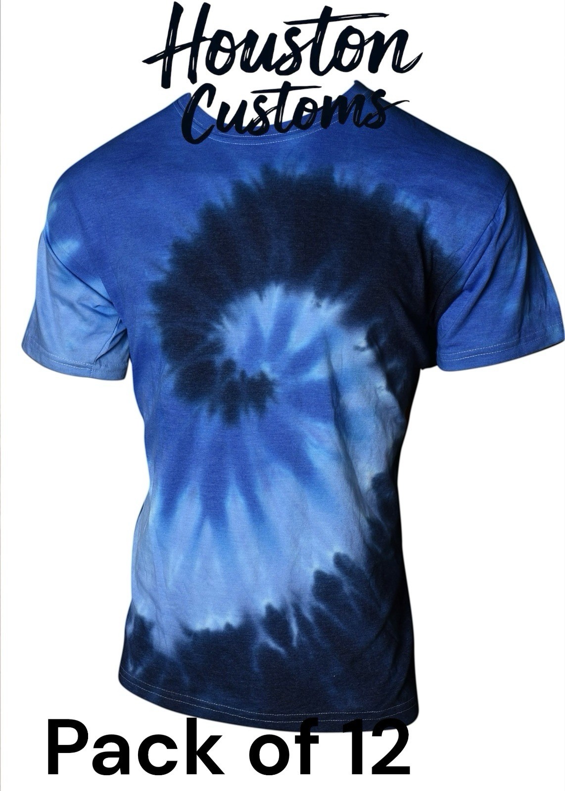 Custom tie-dye t-shirt S-2XL Pack Of 12