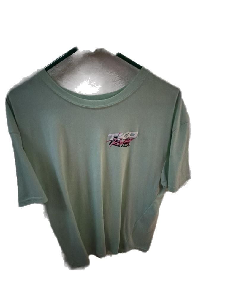 Pleasant Getaway TKO Racing Nissan GTR Graphic T-Shirt Mint Green gallery