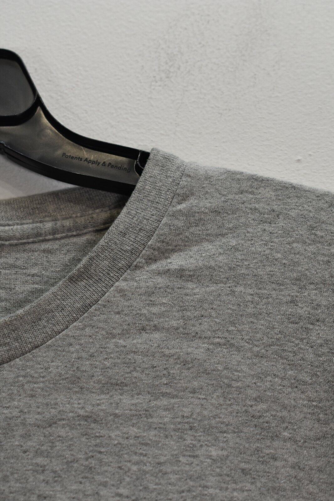 Nike Mens Gray Nike Logo Scoop Neck Short Sleeve Mexico Made Casual T Shirt L gallery