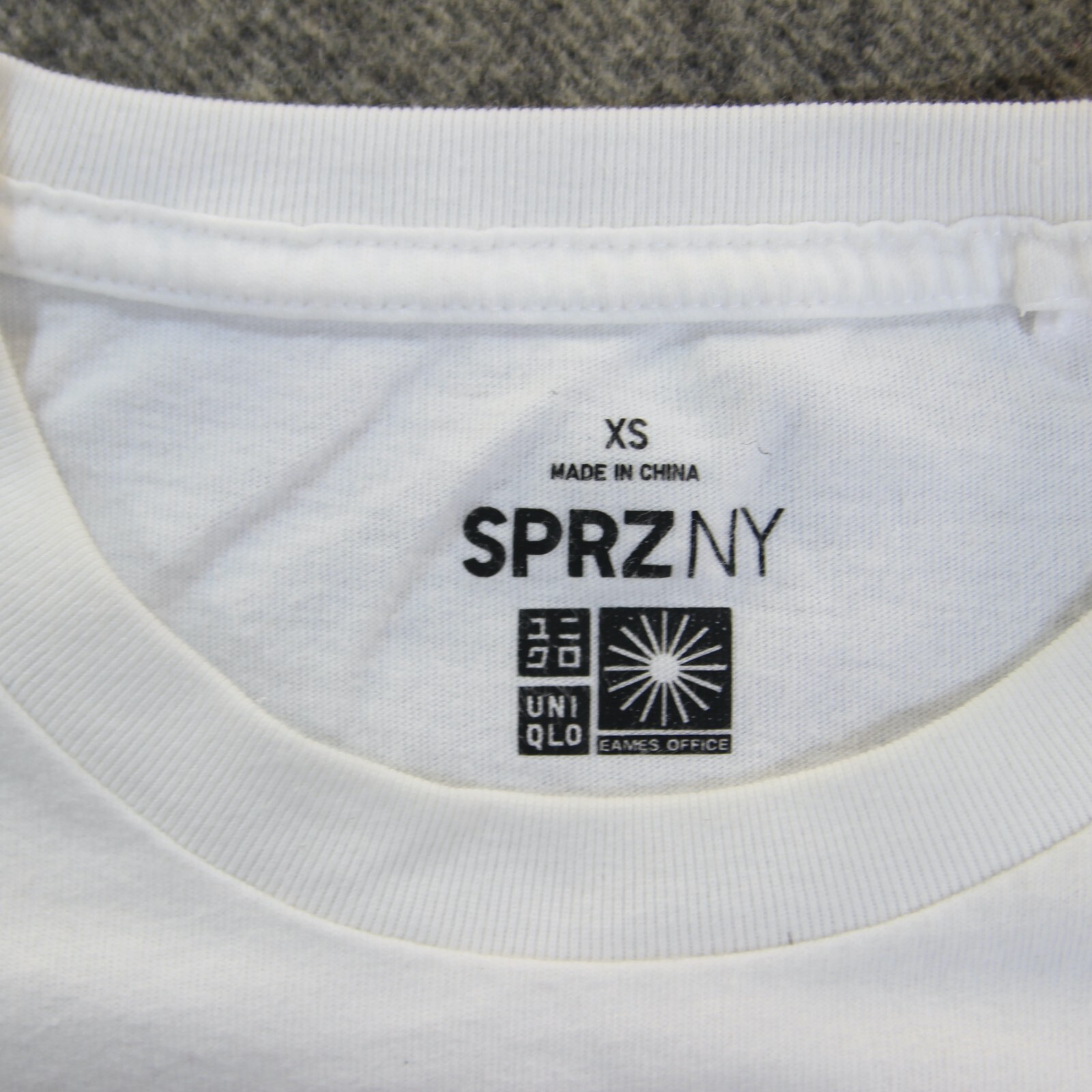 SPRZ NY Uniqlo Eames Office T Shirt XS Wire Chair Furniture MCM Designer Art Tee gallery