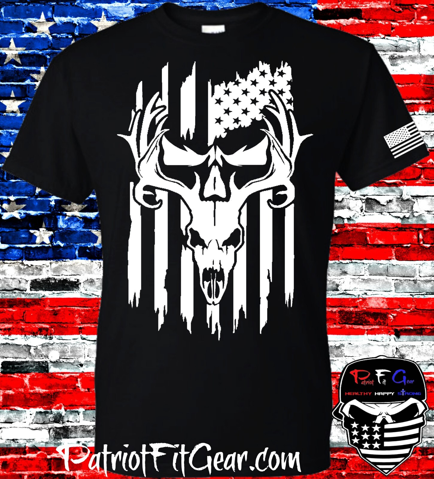 t-shirt,Hunting,Deer Hunting,Country Life,Bow Hunting,Buck Skull,Custom t-shirt gallery