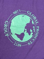 VTG – Sybase Global Products Group Purple Aqua T Shirt – XL Single Stitch
