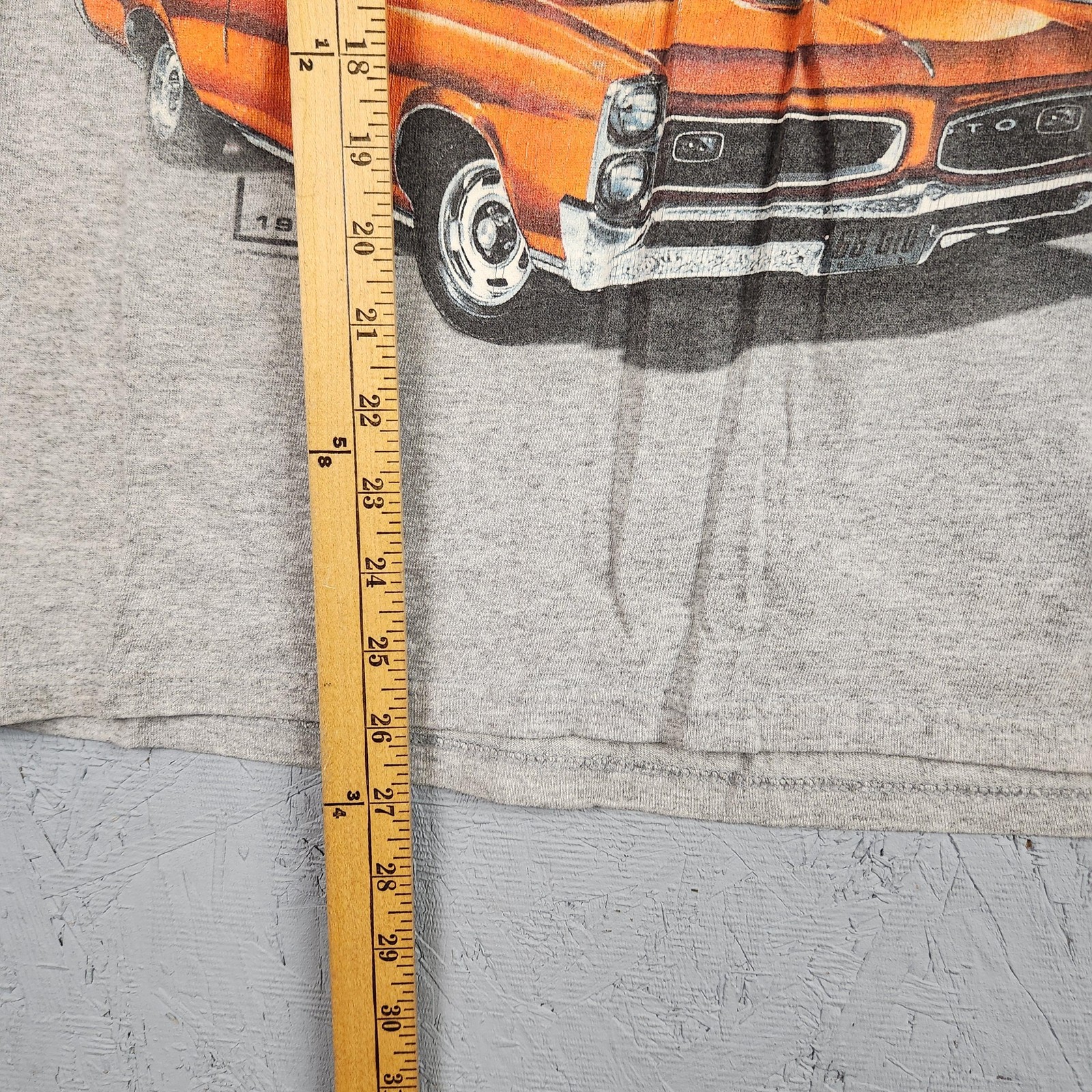 Vintage Pontiac GTO Classics Shirt Mens Medium Gray Muscle Car 60s 70s Graphic gallery