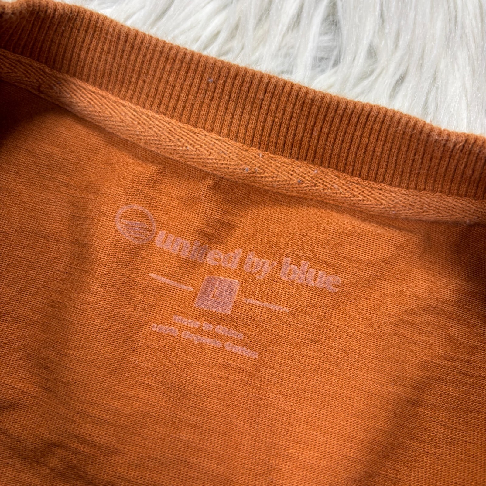 United by Blue Men's L Burnt Orange Long Sleeve Henley Tee gallery
