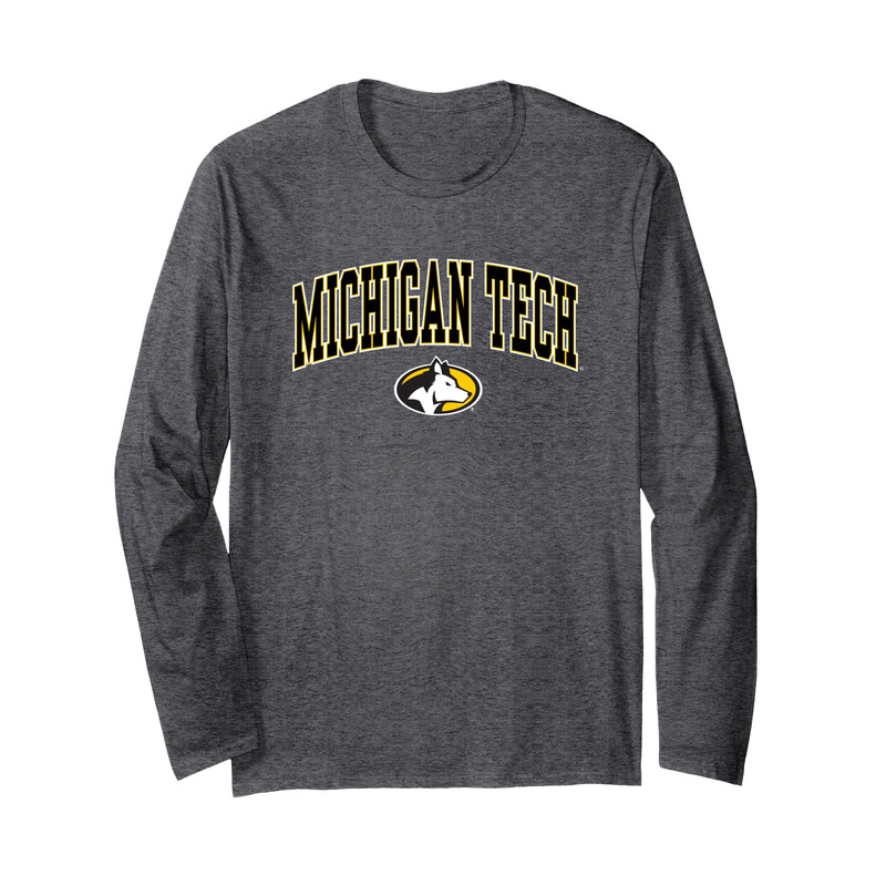 Elite Authentics Michigan Tech Huskies Arch Over Officially Licensed Long