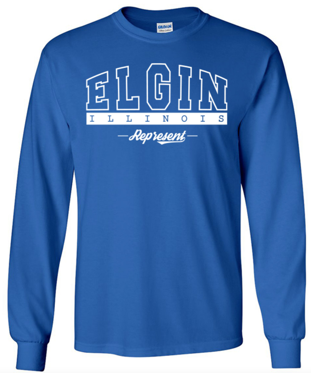 Elgin Illinois T-Shirt Long Sleeve Graphic tee gallery