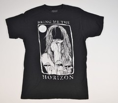 Bring Me The Horizon Faceless Mushrooms Black Metal Band Shirt Medium