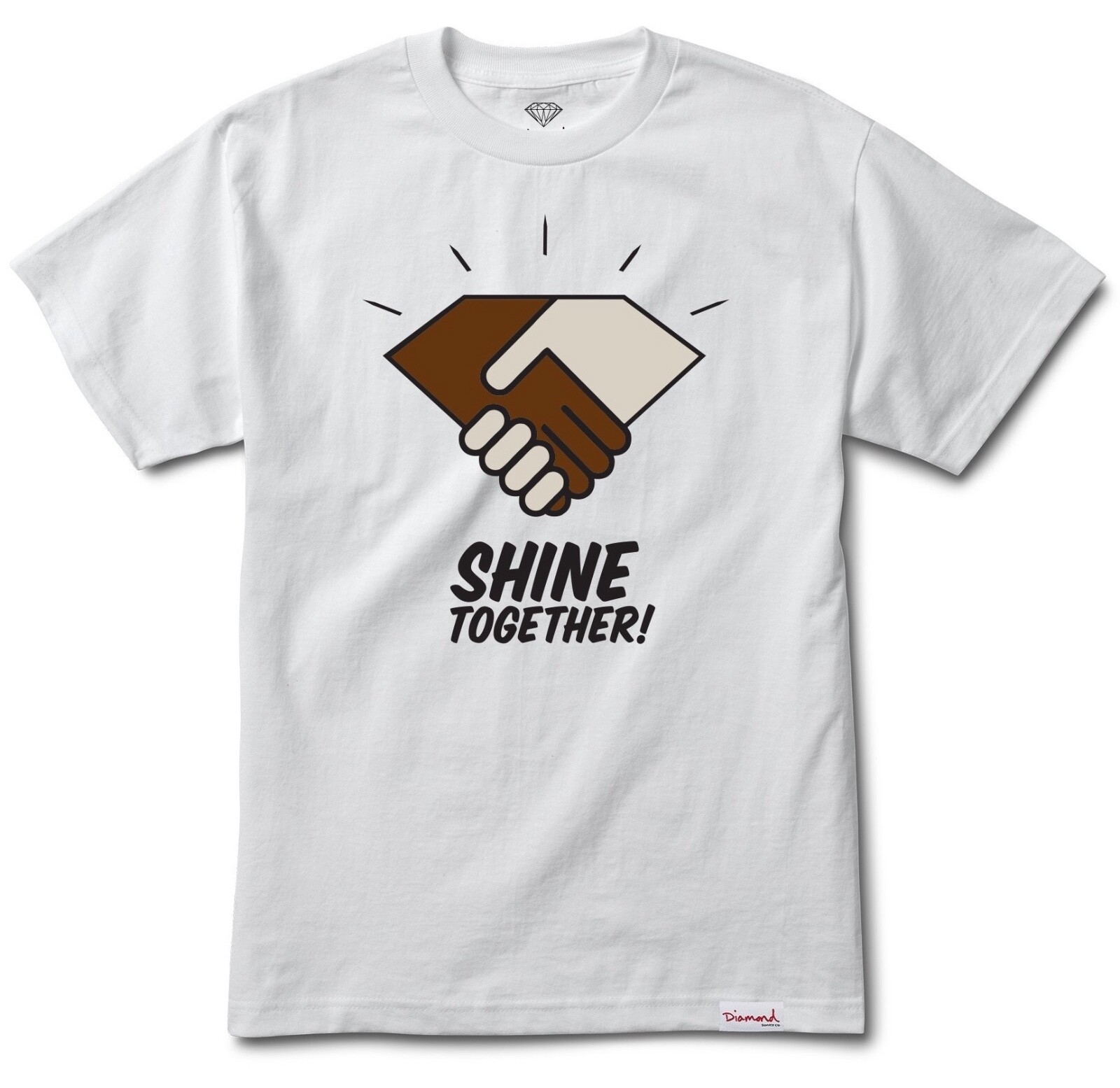 New Diamond Supply Co. Shine Together White Sport Mens T Shirt RDAM-591 gallery