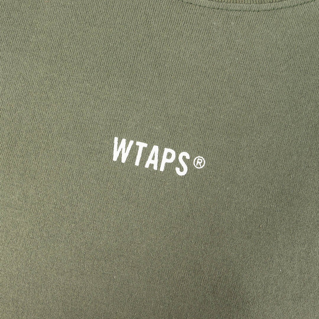 WTAPS Double Taps T-Shirt Olive Drab Size: XL | 21AW Crossbones Long Used BEEG-0 gallery