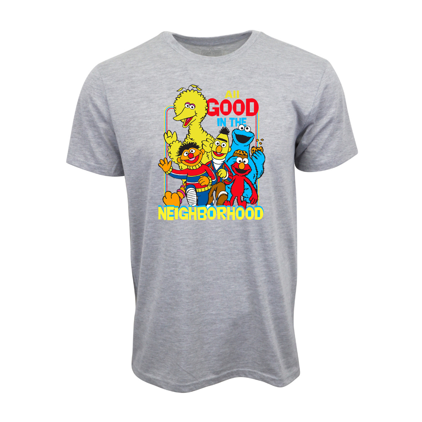Sesame Street All Good In The Neighborhood Graphic T shirt gallery