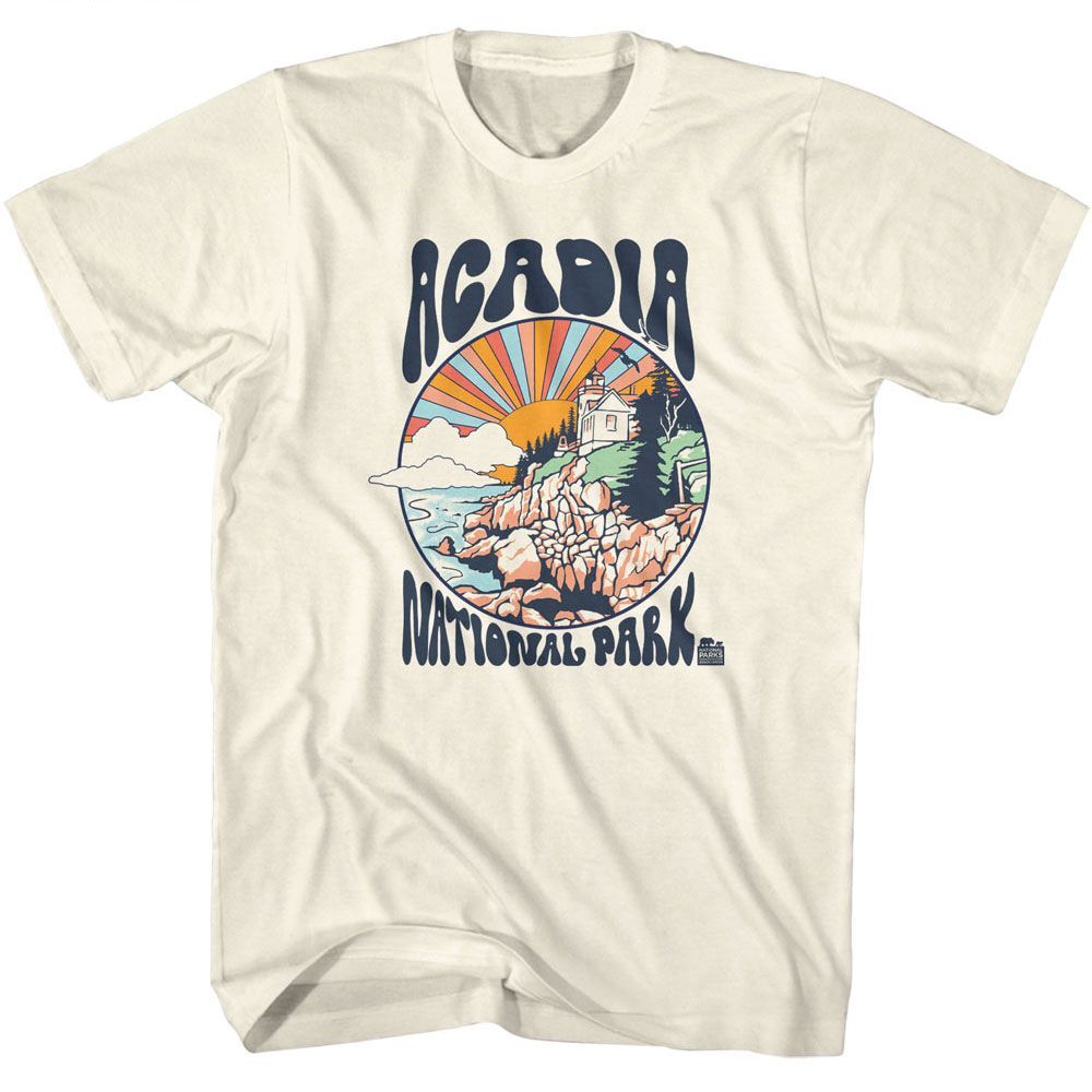 Acadia Colorful Sun National Parks Brands Shirt