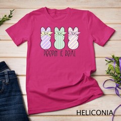 Easter Bunnies Easter Bunny For Easter Peepin’ It Real T-Shirt Unisex T-shirt