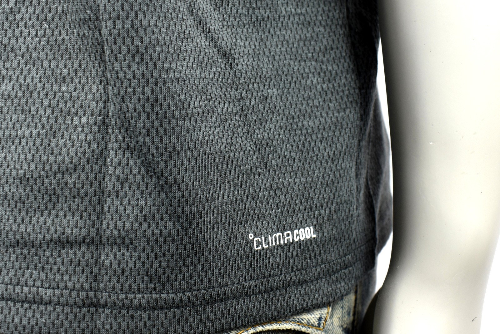 adidas Men's Train Essentials Climacool Novelty Tee Shirt Top - Charcoal Grey gallery