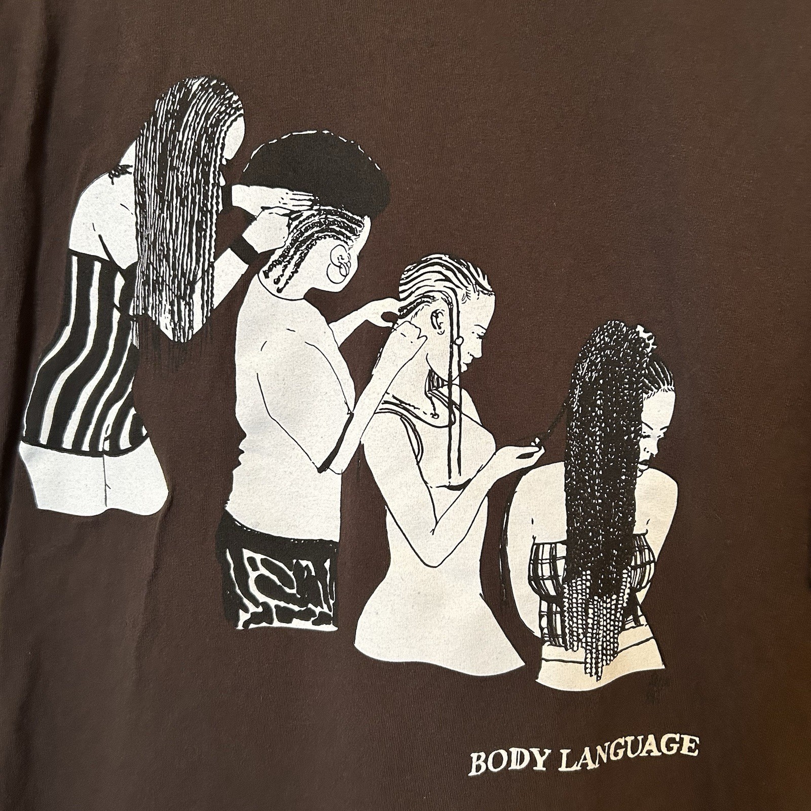 Big Sean Detroit 2 Body Language Shirt XL Braids Hip Hop Hair BG46 gallery