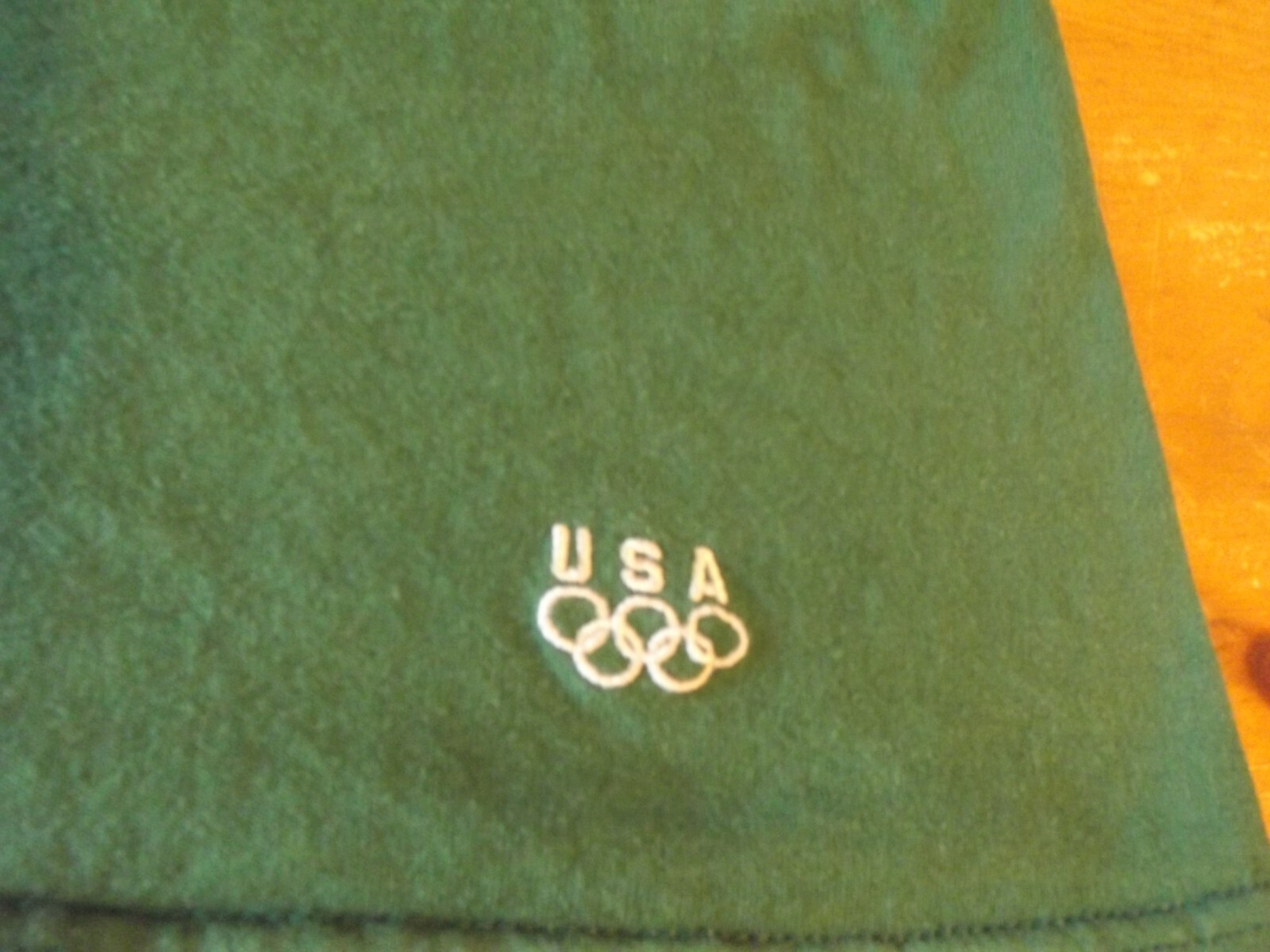 MENS RACERBACK TEE SHIRT size large U.S.A. OLYMPIC BRAND APPAREL choose color gallery