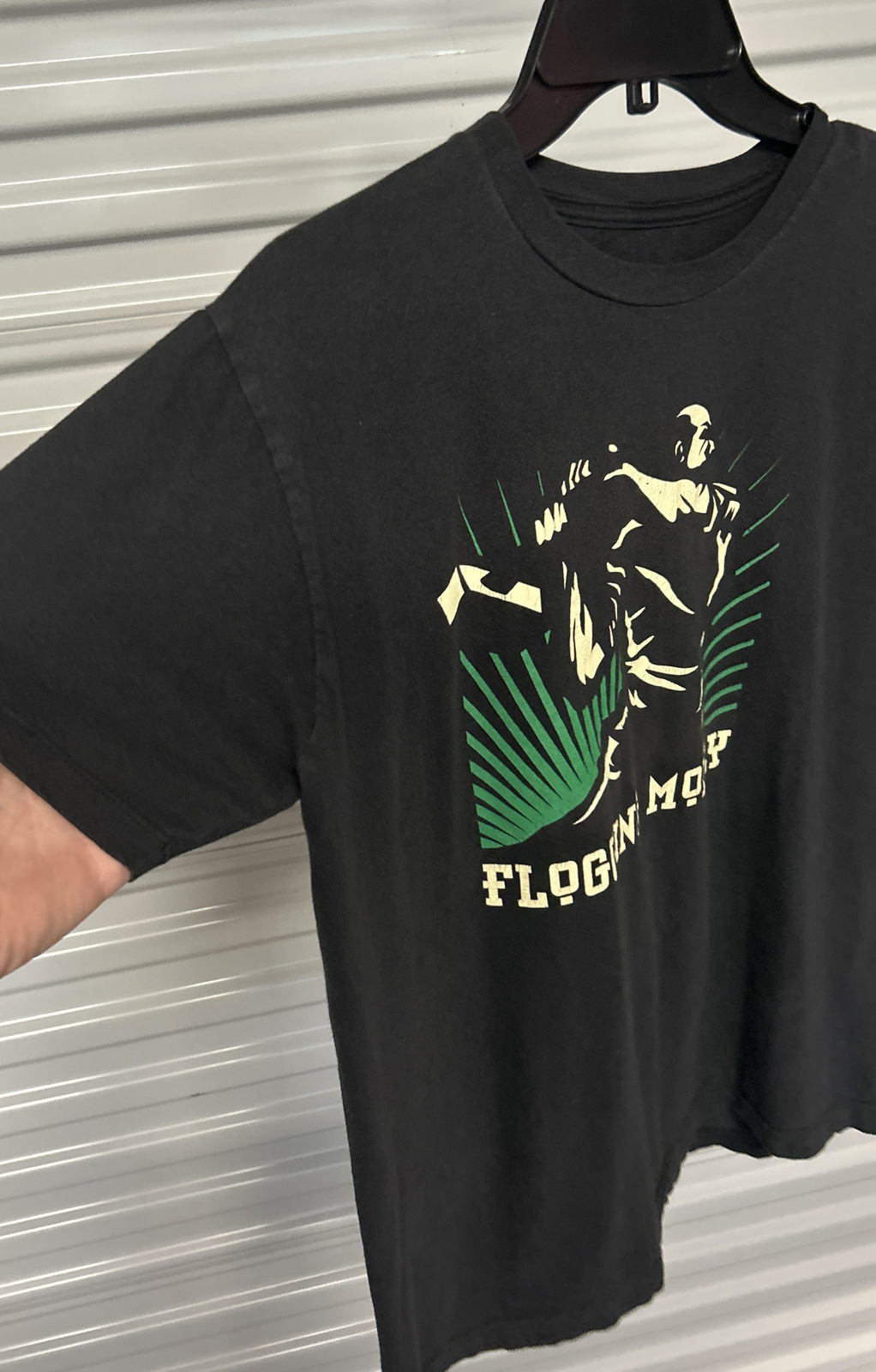 FLOGGING MOLLY Celtic Punk Rock Music Hammer Man Graphic T-Shirt Adult Size L gallery