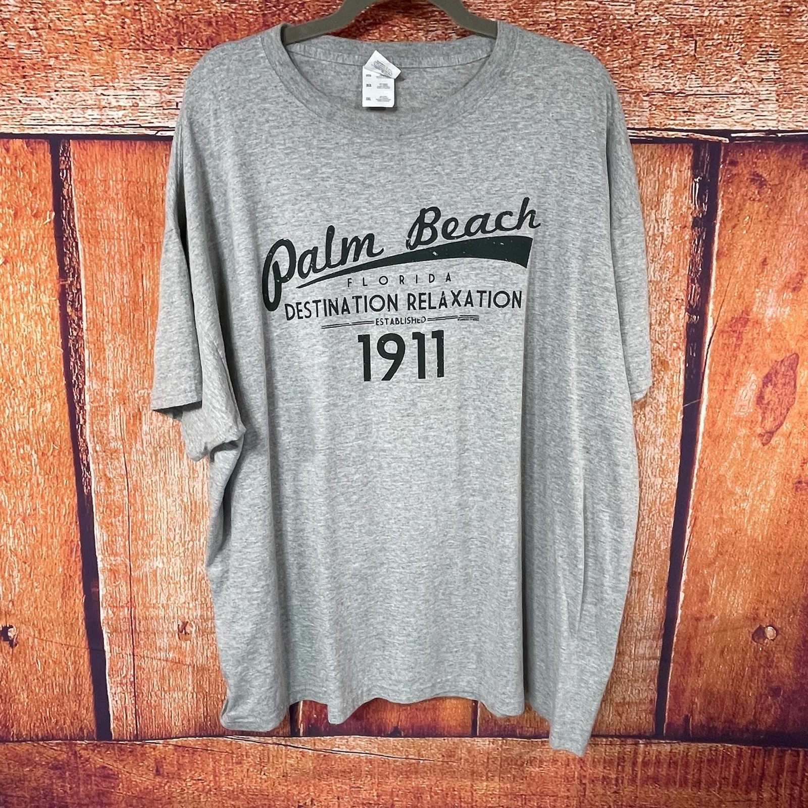 Jerzees Palm Beach Florida Destination Relaxation 1911 Graphic T-Shirt 3XL gallery