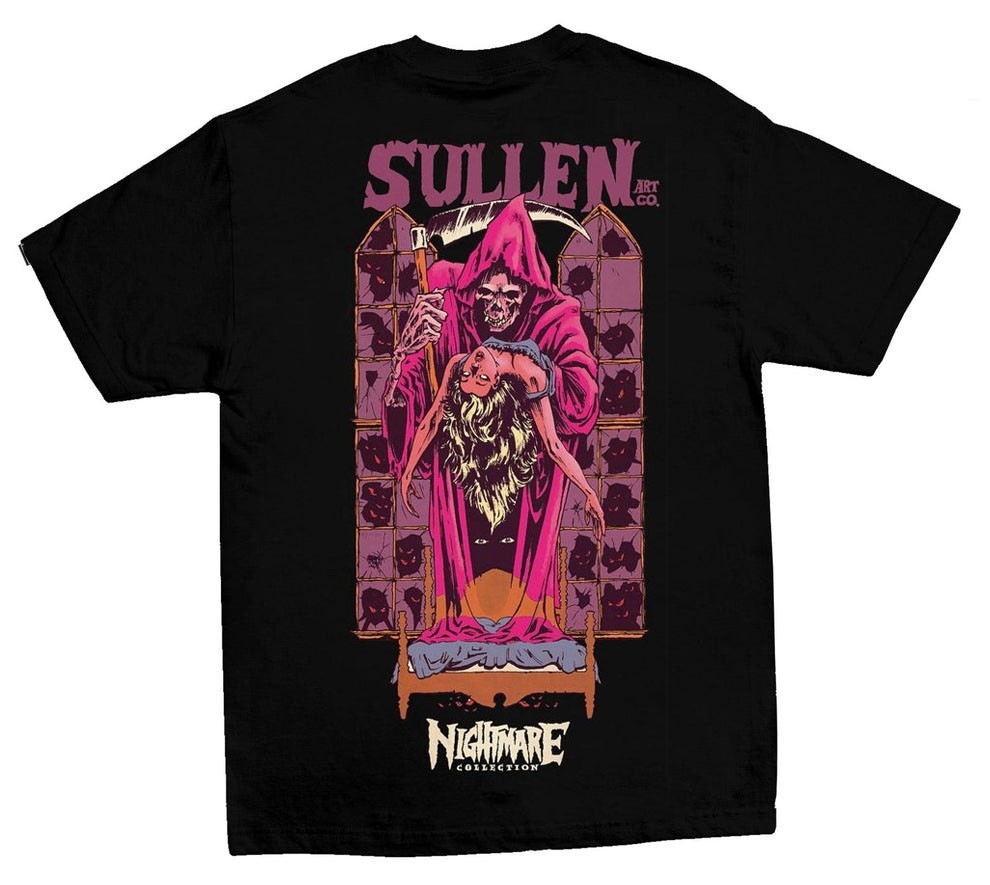 Sullen Nightmare Collection T-Shirt Black Short Sleeve Unisex All Size S-234XL