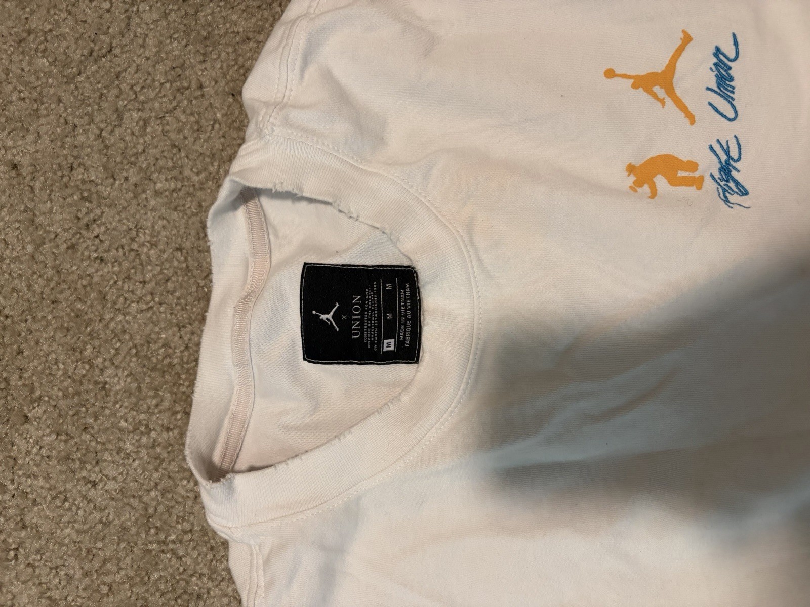 Nike Air Jordan X Union LA The Future Is Now Flight Union T-shirt Med NWT Rare gallery