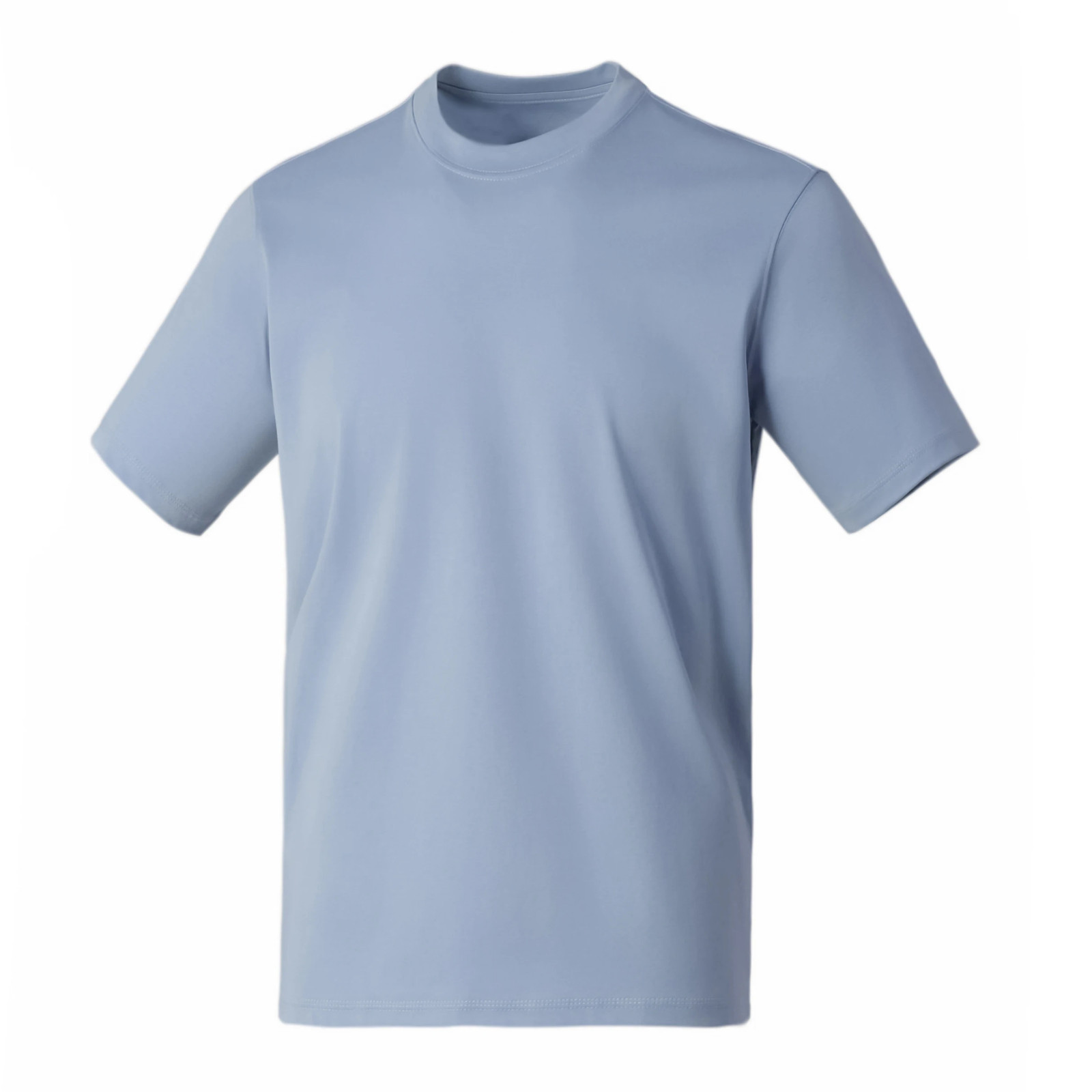 High-End Liquid Nitrogen 100% Mercerized Cotton Men'S Short-Sleeve Top Summer Ro gallery