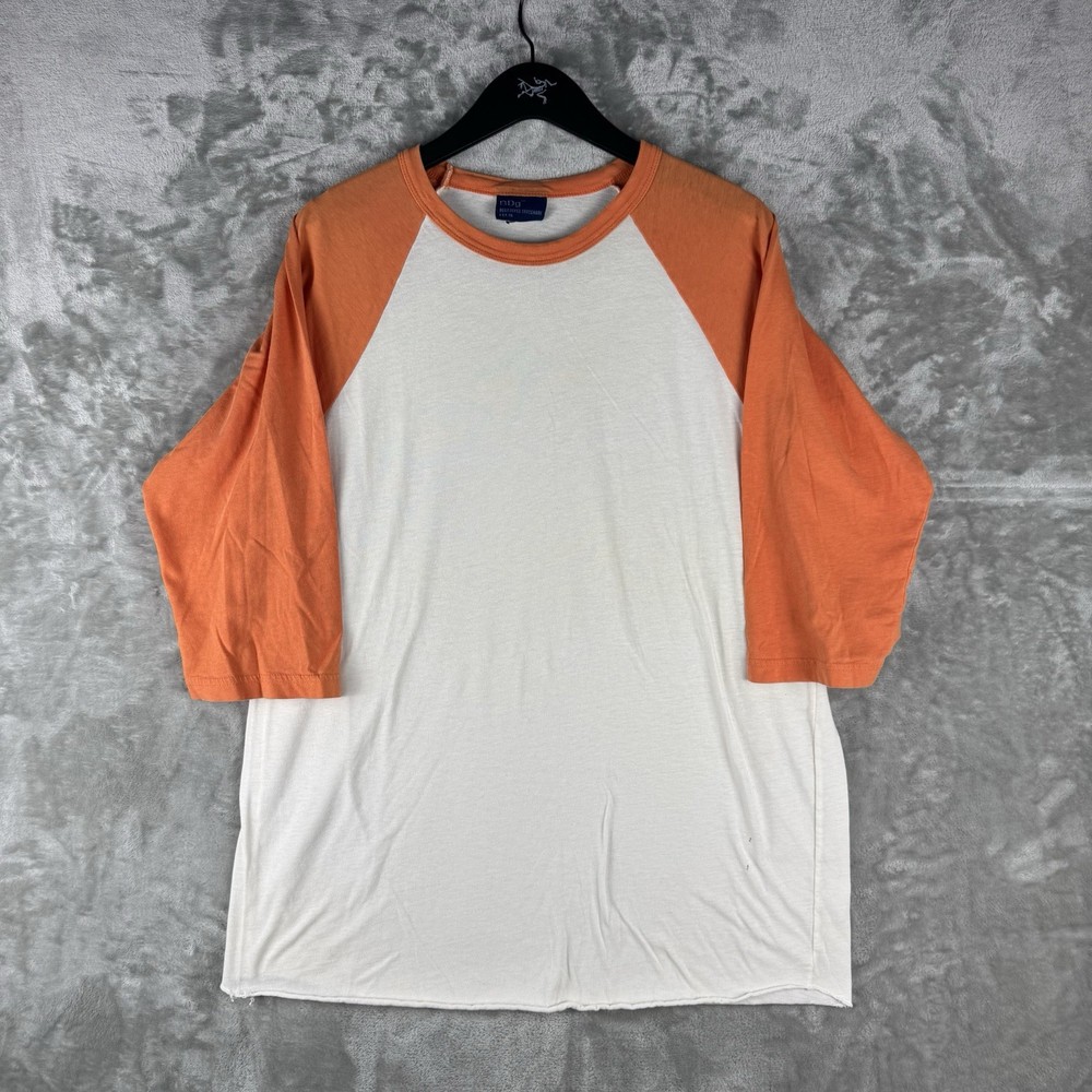 Vintage Bdg Raglan Baseball Training 3/4 Shirt Mens XL 90s USA Sporty Utility
