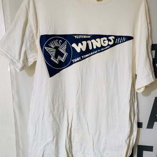 VTG Paul McCartney with WINGS band T-shirt Unisex All sizes 2F427 gallery