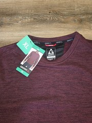 NWT Gerry Men’s Long Sleeve Crew Sweater Size XL Red Maroon
