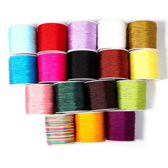 90M/Roll 0.8M #72 Nylon Thread Cord String for Jewelry Making Handmade Woven Rop
