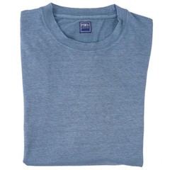 Fedeli Petrol Blue Lightweight Stretch Linen T-Shirt XL (Eu 54) NWT Tee