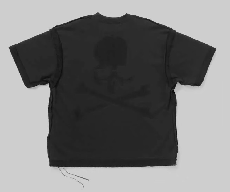High Street Mastermind Skeleton Patch Embroidery Short sleeved T-shirt