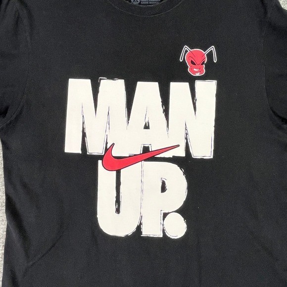 Nike Team Mens XL USC Sumter Fire Ants Baseball Man Up Graphic T Shirt gallery