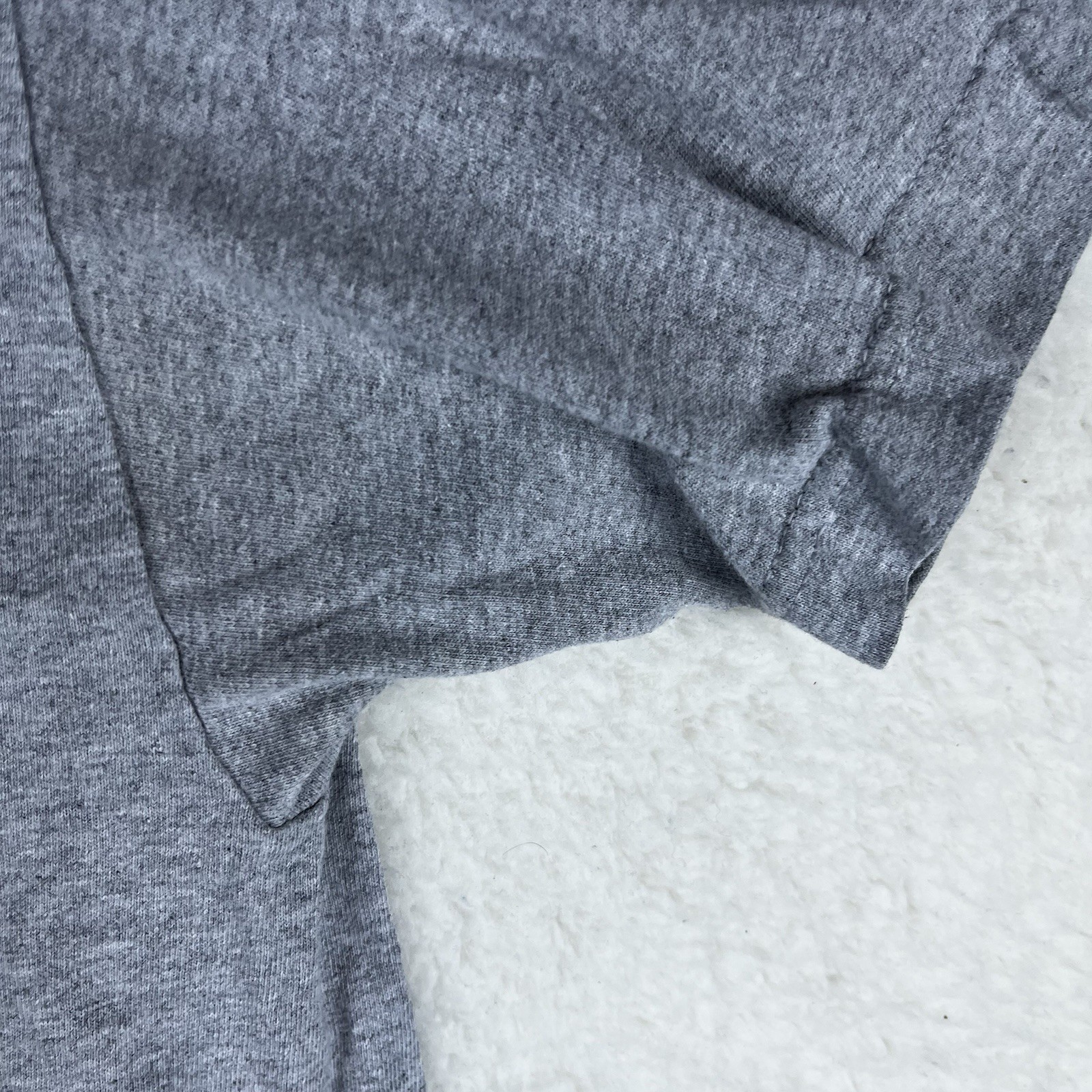 Reebok Mens XL Grey Graphic Tshirt Hockey Hall Of Fame French Thick Cotton NHL gallery