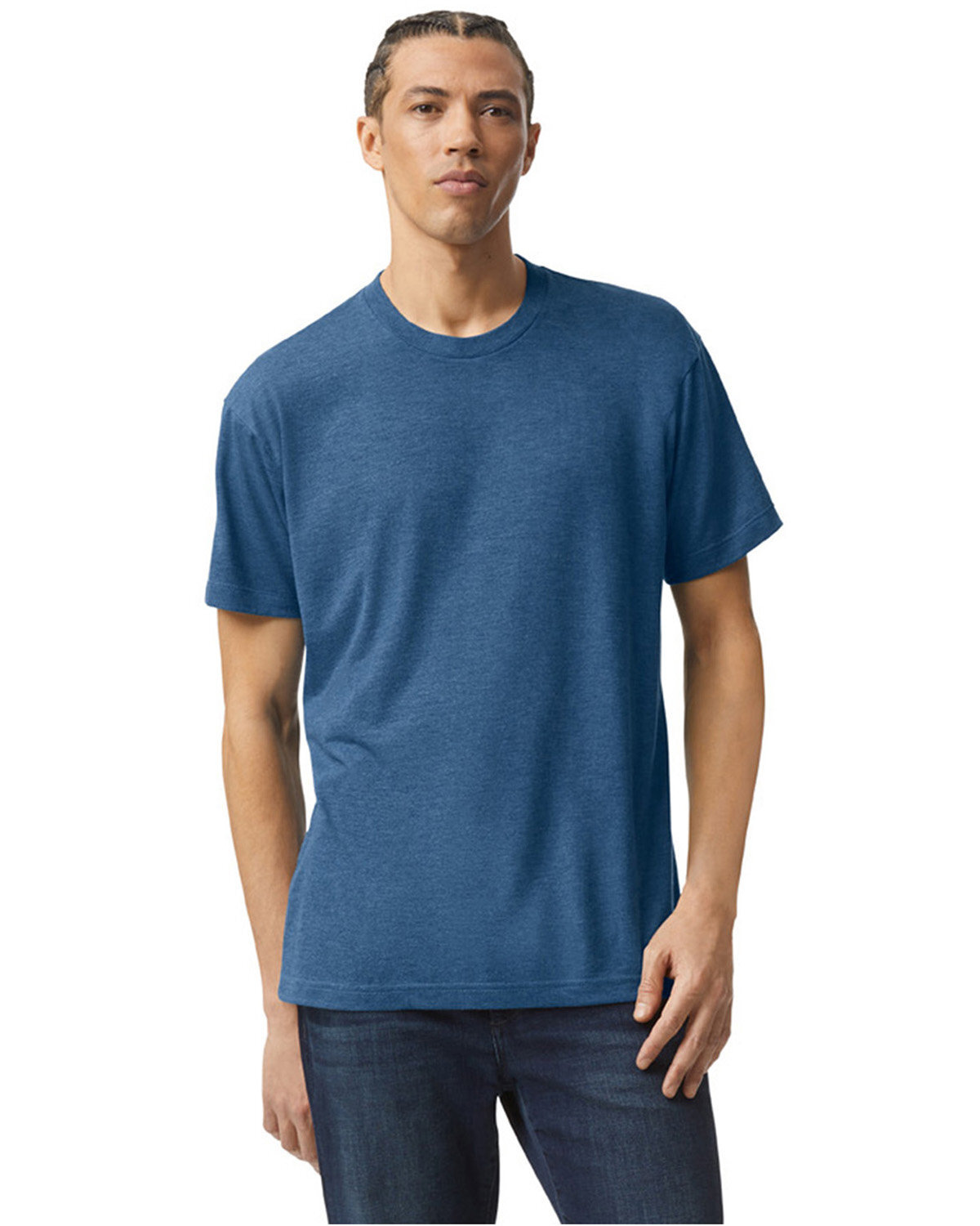 American Apparel Unisex Triblend Short-Sleeve Track T-Shirt FREE SHIPPING!