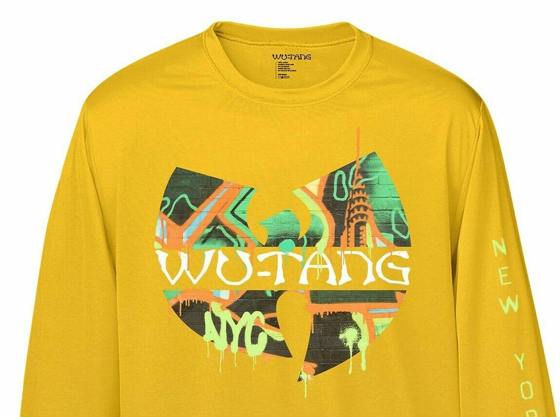 Wu-Tang Clan Graffiti Men's Graphic Long Sleeve T-Shirt gallery