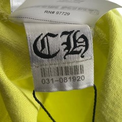 Size M Chrome Hearts Matty Boy Link T-shirt Lime Green