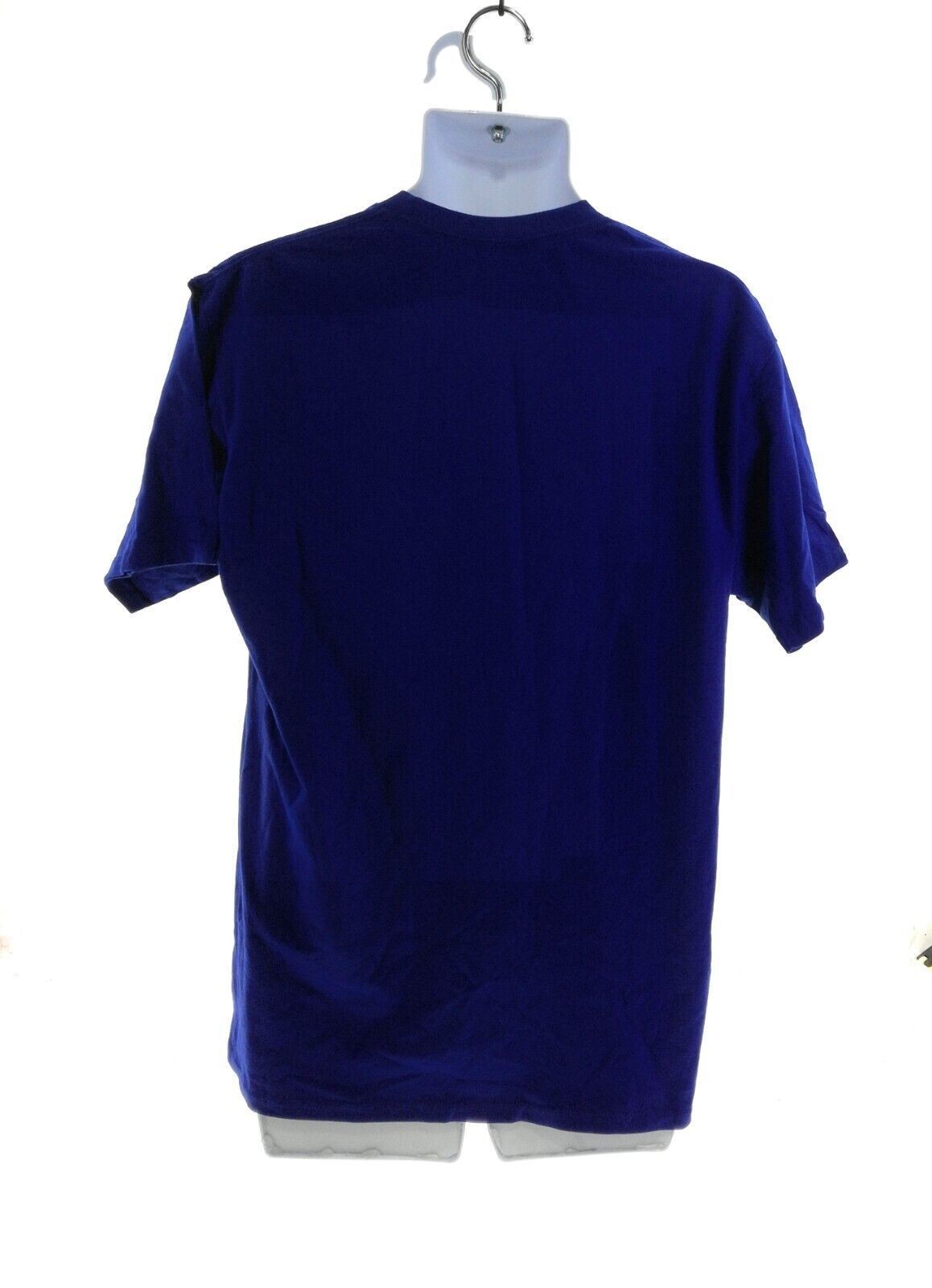 Port & Company Men's T-Shirt Short Sleeve Crew Neck Color Blue gallery