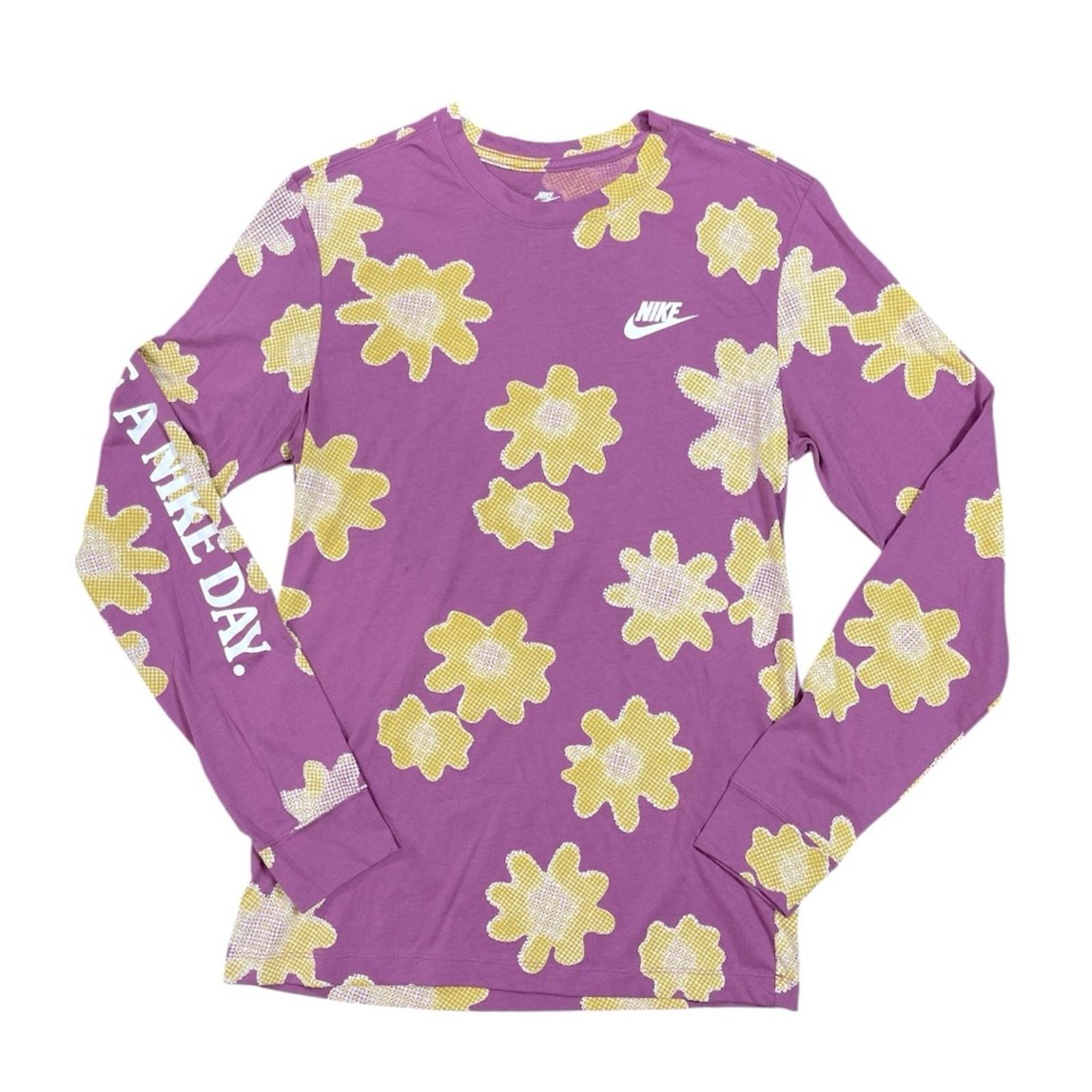 Nike Sportswear Long Sleeve T-Shirt Mens Small ‘Have a Nice Day’ gallery