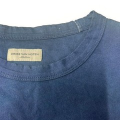 DRIES VAN NOTEN Dris 22SS Gradient T-shirt Navy M Used MESC-0