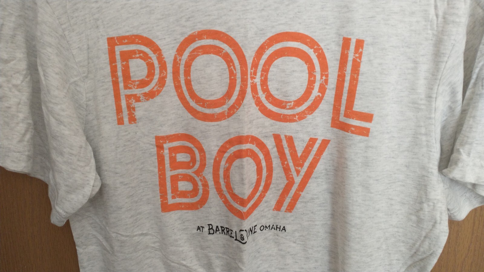 NWOT Lightweight Crewneck Small Lt Gray/Heather Pool Boy SS Sportiqe T-shirt gallery