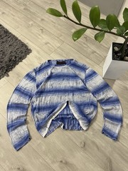 🔥00’s Custo Barcelona Mesh Stripped Top T Shirt Jean Paul Gaultier Style