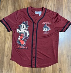 Astro-Boy Baseball Jersey Size Large Isaac Morris Limited Mighty Atom Zoom