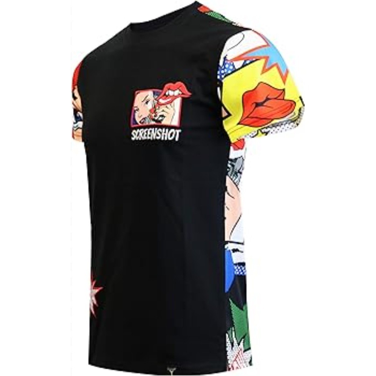 Screenshot Novelty Graphic T-Shirt Small Pop Art Comic Book Print Tee NWOT gallery