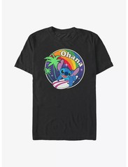 Disney Lilo & Stitch Ohana Rainbow Redux T Shirt Size S – 5XL Gift For Friends